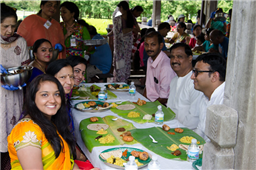 Chicago Andhra Association celebrates Vanabhojanalu in Naperville,IL