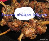 Sesame chicken lollipop in New York,NY