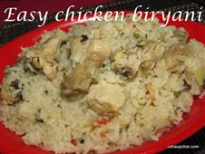 Easy Chicken biryani in New York,NY