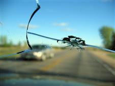 Dangers of driving around with a broken windshield in New York, NY