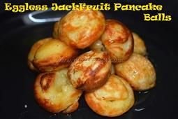 Eggless Jackfruit Pancake Balls in Collegeville,PA