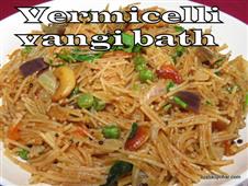Vermicelli vangi bhath in New York,NY
