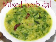 Mixed herb dal in New York,NY