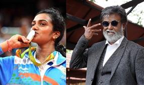 Super Star Rajinikanth is now a fan of PV Sindhu! in New York,NY