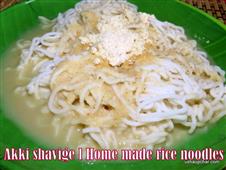 Home made rice noodles in New York,NY