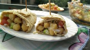 Chickpea saladWraps in New York,NY