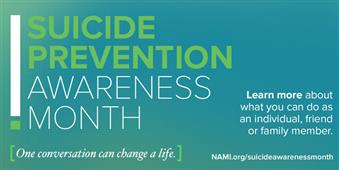 September is Suicide Prevention Month in Atlanta,GA