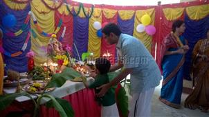 Vinayagar Chaturthi - 2016 at our home and apartment