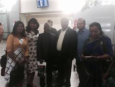 Illayaraja & team land in the US for Maestro 1000 Tour