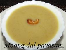 Moong dal payasam with coconut milk in New York,NY