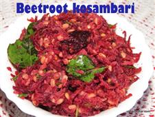 Beetroot Kosambari in New York,NY