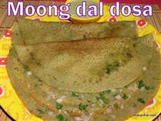 Green Gram Dosa I Pesarattu Dosa recipe in New York,NY