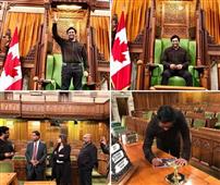 Madhavan gets red carpet welcome at the Canadian Parliament in New York,NY