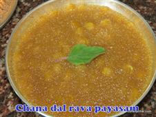 Semolina Chana Dal Payasam in New York,NY