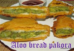 Aloo Bread pakora recipe  in New York,NY