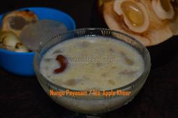 Nungu Payasam / Ice Apple Payasam / Palm Fruit Kheer in New York,NY