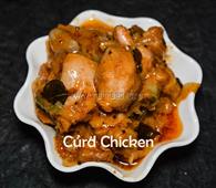Curd Chicken / Thayir chicken / Dahi chicken / Yogurt chicken – Bachelors recipe in New York,NY