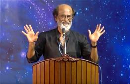Rajinikanth hints at entering politics in New York,NY