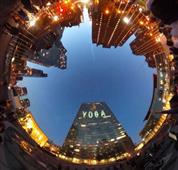 Anupam Kher illuminates the United Nations headquarters for International Yoga Day in New York,NY