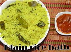 Plain Rice Bhath in New York,NY