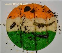 Instant Rava Dhokla recipe / Instant Semolina (Sooji) Dhokla recipe – Tricolour Dhokla / Independence Day Special in New York,NY