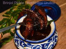 Sweet and sour Brinjal Pickle recipe / Kathirikai Urugai Recipe / Eggplant Pickle Recipe – Pickle recipe in New York,NY