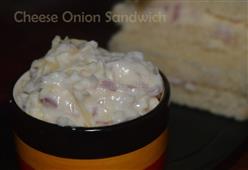 Cheese Onion Sandwich Recipe / Cheese Onion Sandwich spread Recipe in New York,NY
