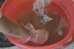 Visarjan at our home with Our Eco-friendly Ganesha – Ganesh Chaturthi