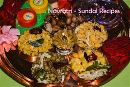 Easy Sundal Recipes / ??????? / 5 Sundal Varieties in pressure cooker - Navaratri Special recipe in New York,NY