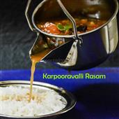 Omavalli Rasam / Karpooravalli Rasam / How to make rasam in New York,NY