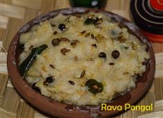 Rava Pongal / How to make Rava (semolina pongal) / Thai Pongal recipe