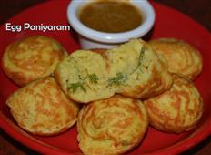 Egg Paniyaram using Idli dosa Batter | Muttai Kuzhipaniyaram from leftover Idli Dosai Maavu in New York,NY