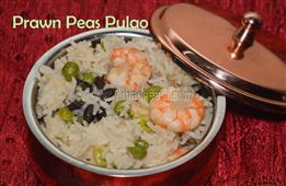 Prawn Peas Pulao Recipe | How to make prawn peas pulav in cooker in New York,NY