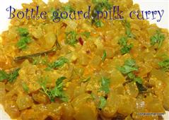Bottle gourd milk curry  in New York,NY