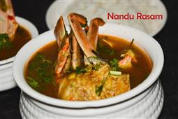 Nandu Rasam / Spicy Crab Soup  in New York,NY