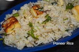 Paneer Rice / Paneer Sadham / Lunch Box Recipes in New York,NY