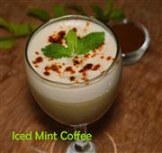 Iced Mint Coffee / Cold Coffee recipe – Summer recipes in New York,NY