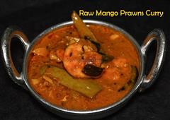 Prawn Mango Curry / Kerala style Raw Mango Prawn Curry / Maangai Eral Kulambu in New York,NY