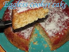 Egg-less Cooker Cake  in New York,NY