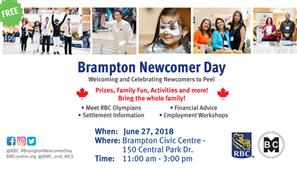 Celebrate Brampton Newcomer Day June 27 at the Brampton Multicultural Community Centre in New York,NY