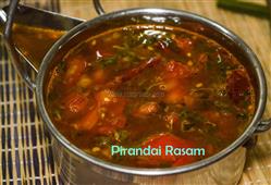 Pirandai Rasam recipe | Rasam with Veldt Grape | Adamant creeper recipes in New York,NY