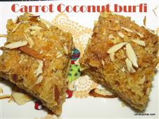 Carrot Coconut Barfi in New York,NY