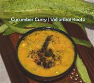 Cucumber Curry recipe | How to make Vellari Kai Kootu in New York,NY