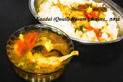 Tasty Rasam using Kaadai (Quail) - Non veg Rasam Recipe - Quail Rasam Making by Madraasi in New York,NY