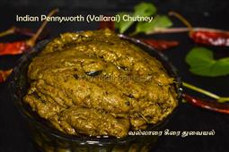 Vallarai Keerai Thuvaiyal Recipe | Brahmi Leaves (Indian Pennyworth) Chutney in New York,NY