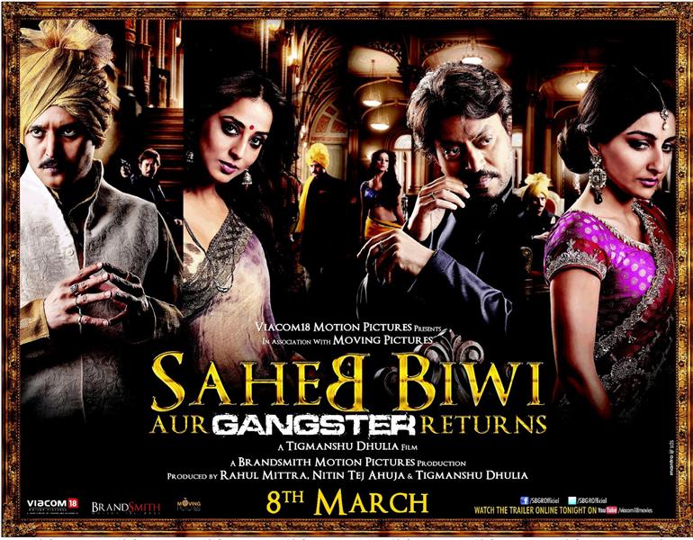 770px x 600px - Saheb, Biwi Aur Gangster Returns (IANS Movie Review - Rating: ****) -  Entertainment