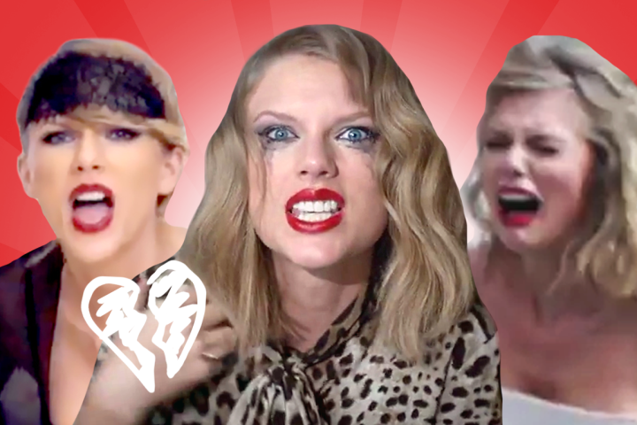 Taylor Swift yells, stabs and sheds “Mascara-coated” tears in Blank ...