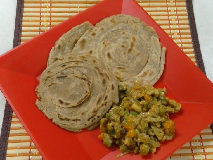 Whole Wheat Parotta - Food &amp; Recipes