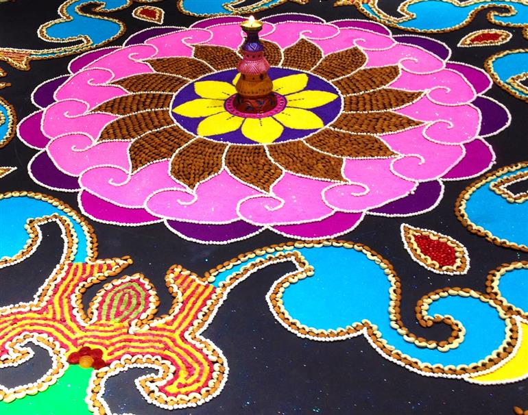 Rangoli- A Beautiful and Unique Art