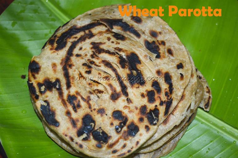 Wheat Parotta - Food &amp; Recipes